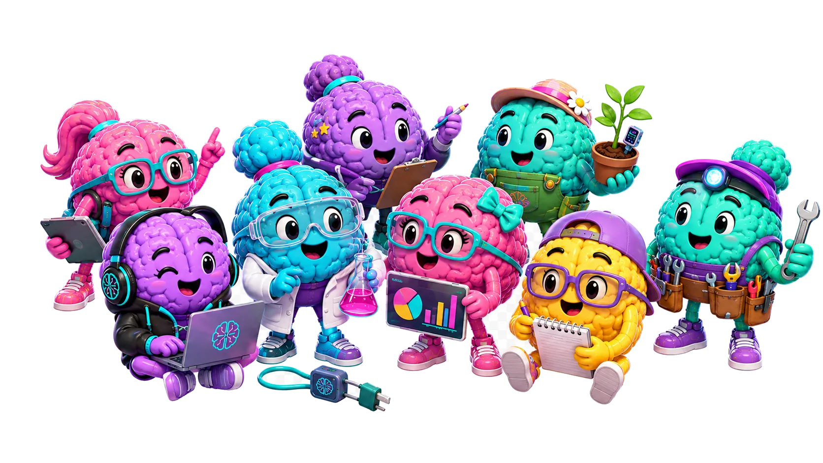 La comunidad de cerebritos de Supercycler cultivando, midiendo y documentando en conjunto